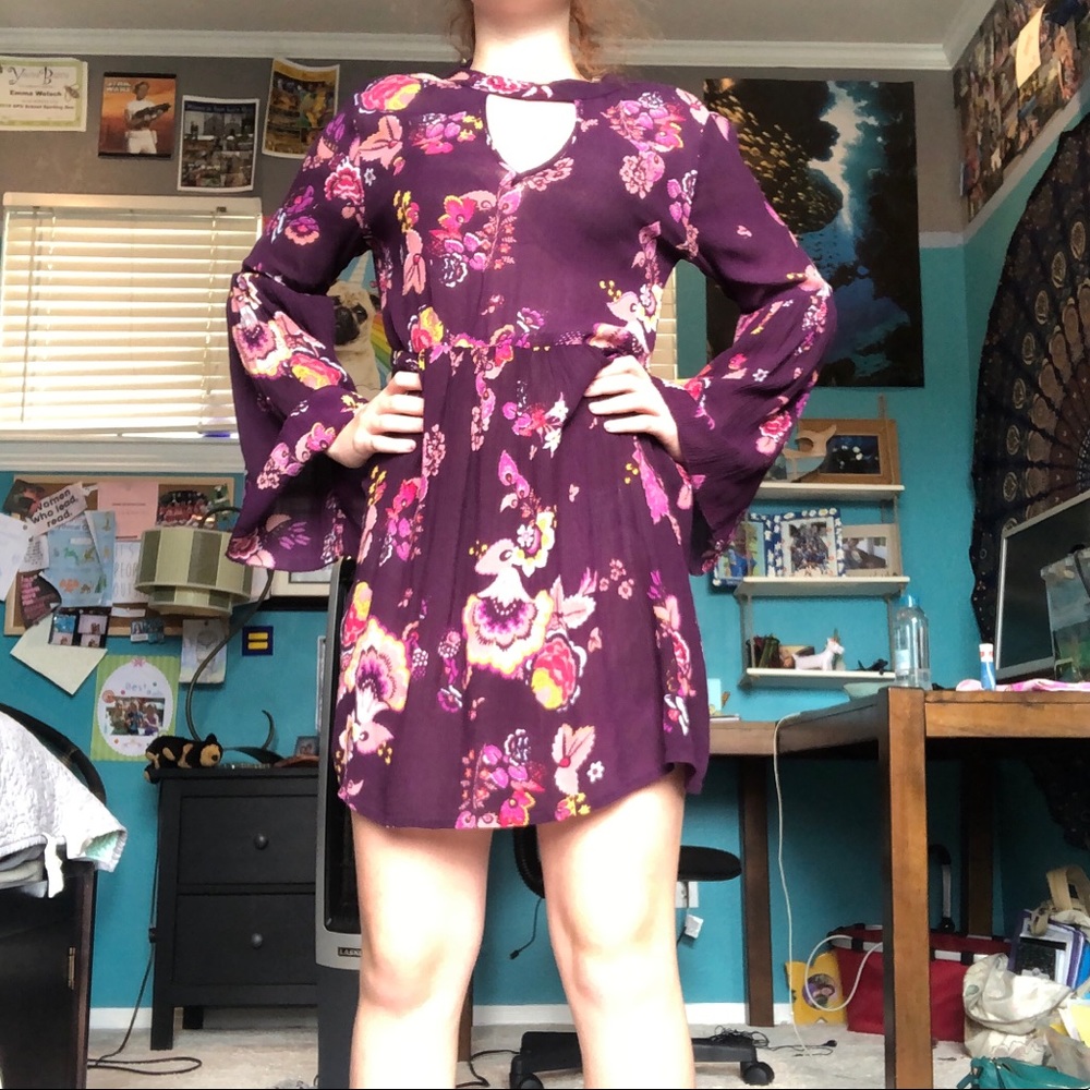 Patrons of peace boho dress